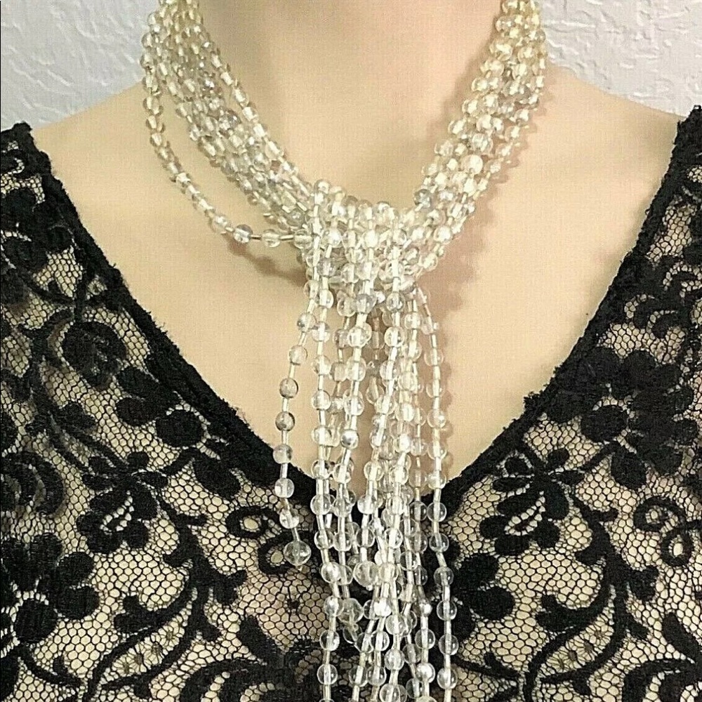 Gloria Astolfo Open End Multi Strand Necklace